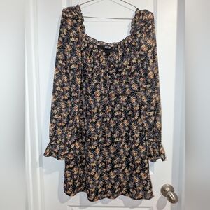 NastyGal Tie Bust Mini Dress Size 10 US